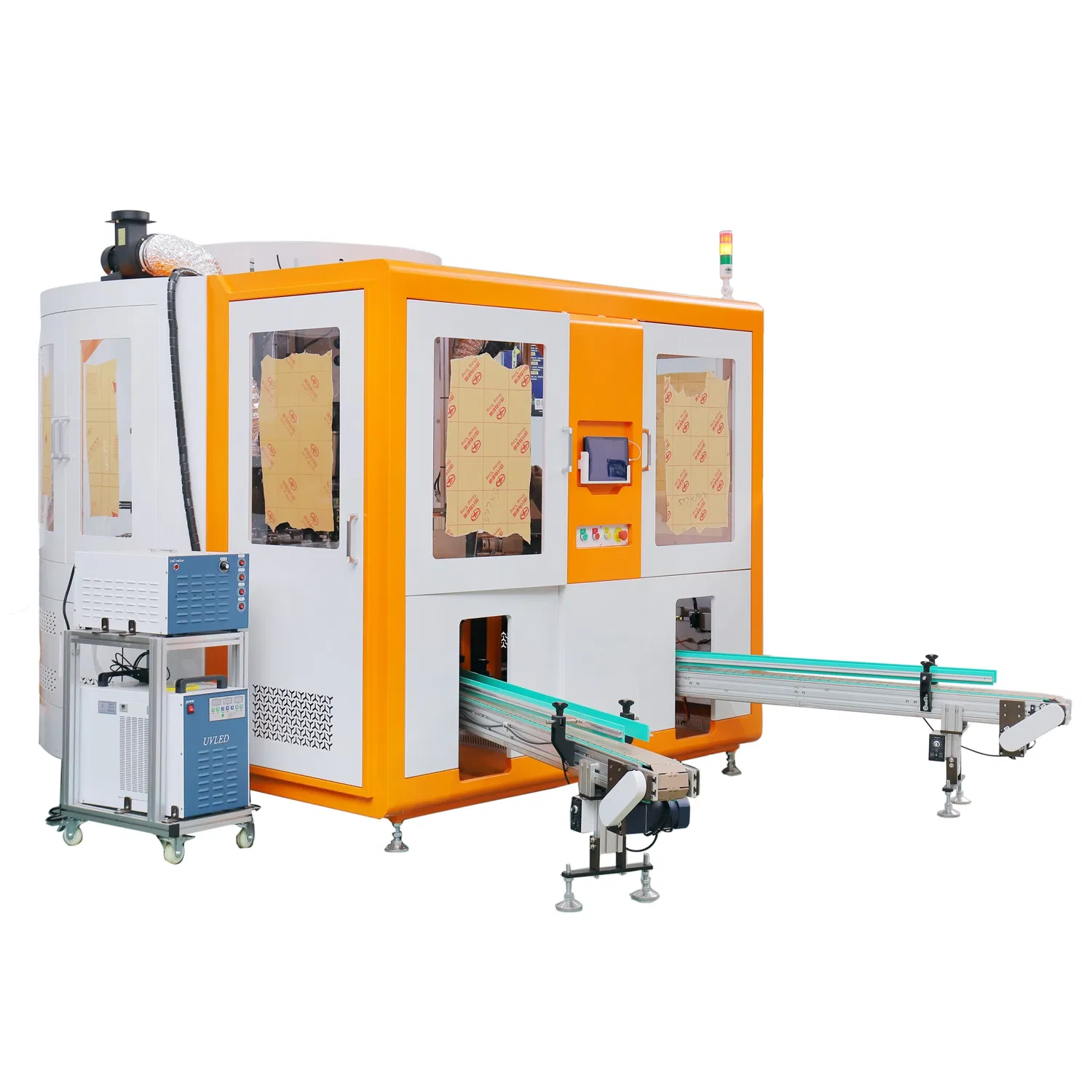 4 Color Full Automatic Rotary Screen Printing Machine for Tubes, Cups, Bottles
