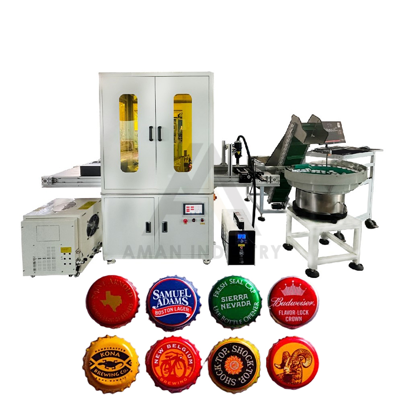 1 Liter Glass Bottles Screw Top UV Digital Printing Machine Industrial