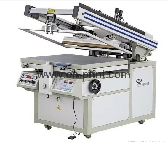 New Condition Automatic Flatbed Oblique Arm Fabric Screen Printing Machine for Bag