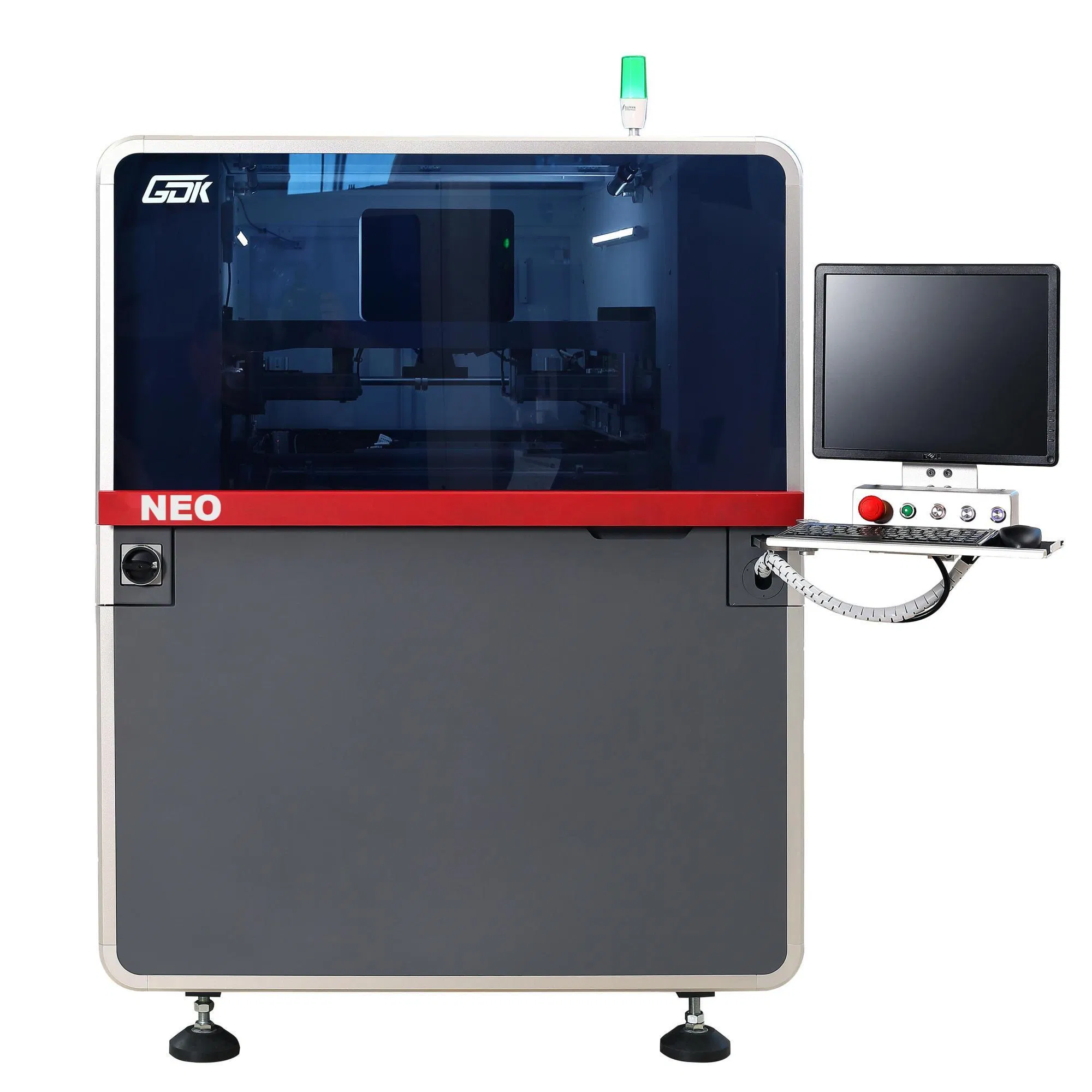 GDK Neo Automatic SMT Equipment Stencil Printer PCB Screen Printer Solder Paste Printer