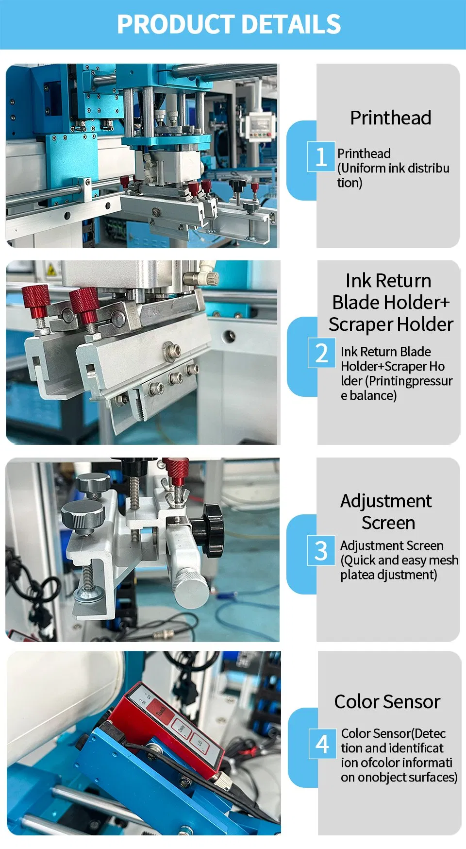 Screen Printing Machine Details 2