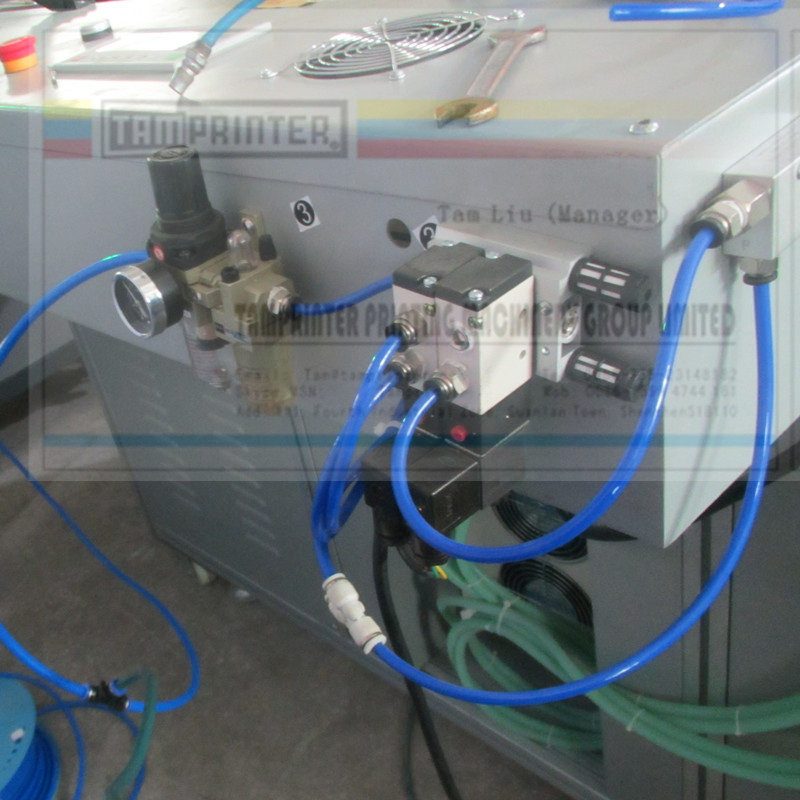 Flatbed Screen Printing Machine Semi Automatic Sie 15 Inches