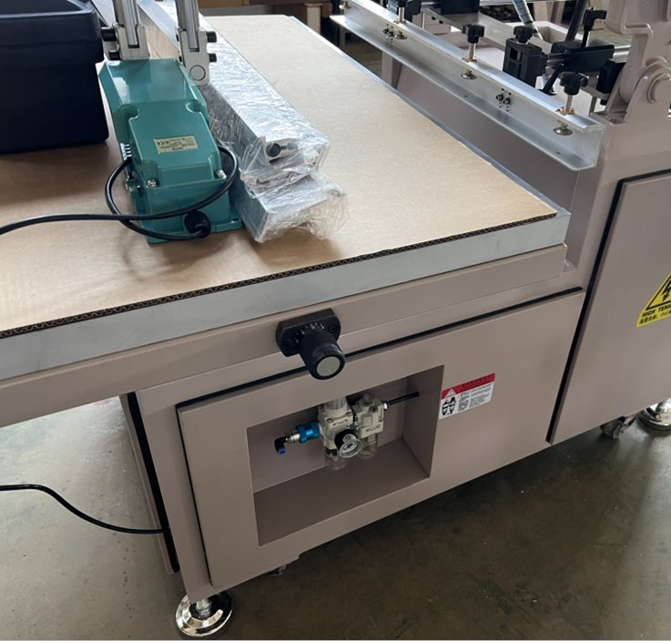 Semi-Auto One Color PCB Flat Silk Screen Printing Machine for Carton Paper