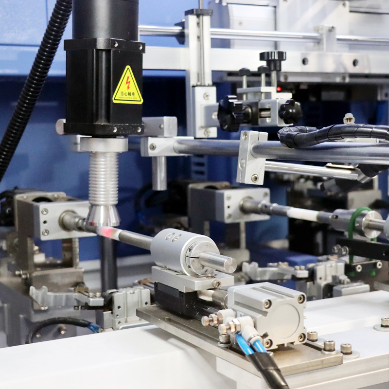 Oval Round Square Bottle 2 3 4 Color Oval Glass Bottle Plastic Cup Full Automatic Screen Printing Machine with LED UV Drying System