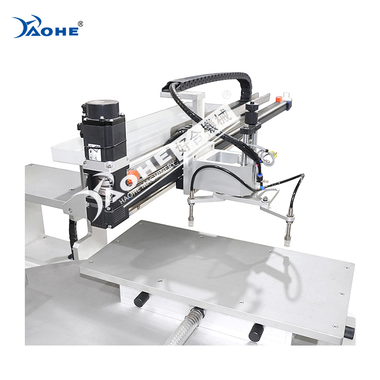 Pneumatic 2 Station Rotary Flatbed Silk Screen Printing Machine