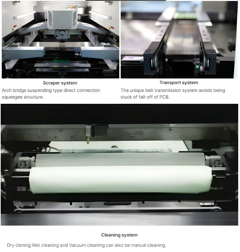SMT Machine Meraif-5151 SMT Printer Machine Screen Printing Machine Solder Paste Printer Machine for PCB Assembly Line