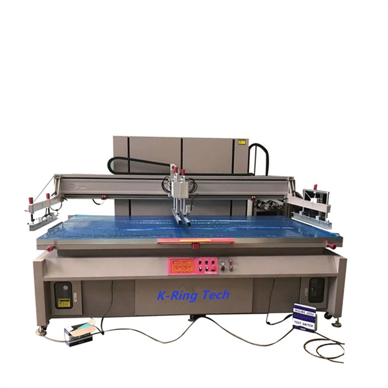 Non-Woven Bag Adhesive Printing Environmental Bag Semi-Auto Flat Manual Screen Printing Machine