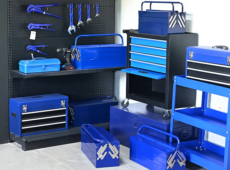 Dingda Industrial Factory — Tool Cabinet Assembly and Quality Control