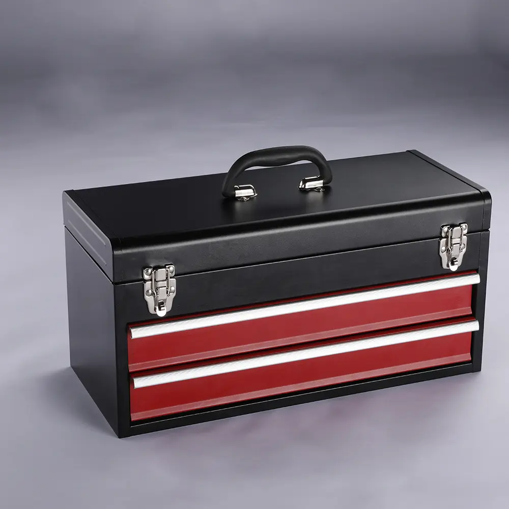 High-Quality Multipurpose Lockable Outdoor Toolbox With Two Drawers Suppliers, Factories