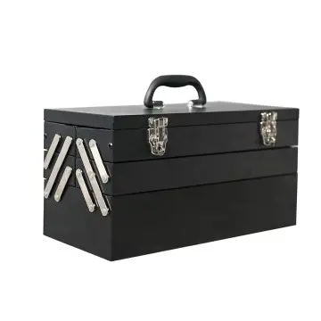 Cantilever Steel Toolbox with Buckle Latches