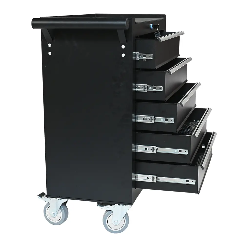 IEC Black Five Drawer Tool Cabinet Manufacturers, Company