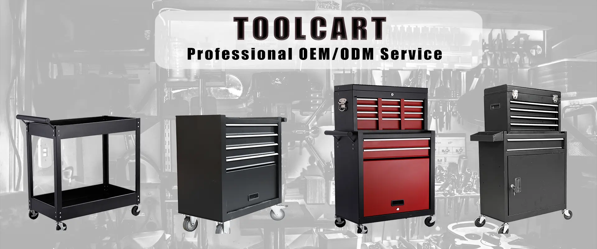 Dingda Tool Cart with Wheels — Industrial Grade Garage Storage Solutions