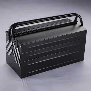 Multipurpose lockable outdoor toolbox with two drawers