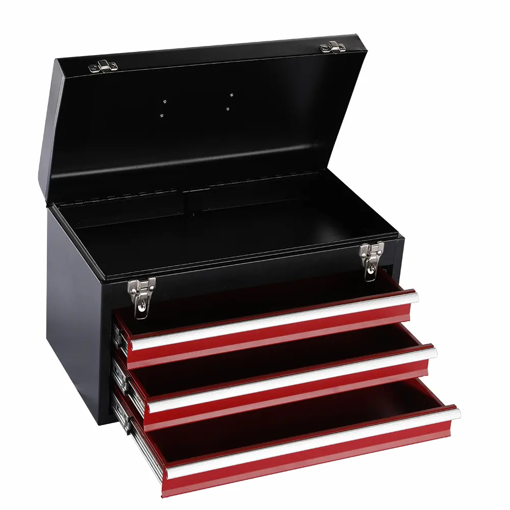 IEC Three Drawer Metal Toolbox Manufacturer, Exporters