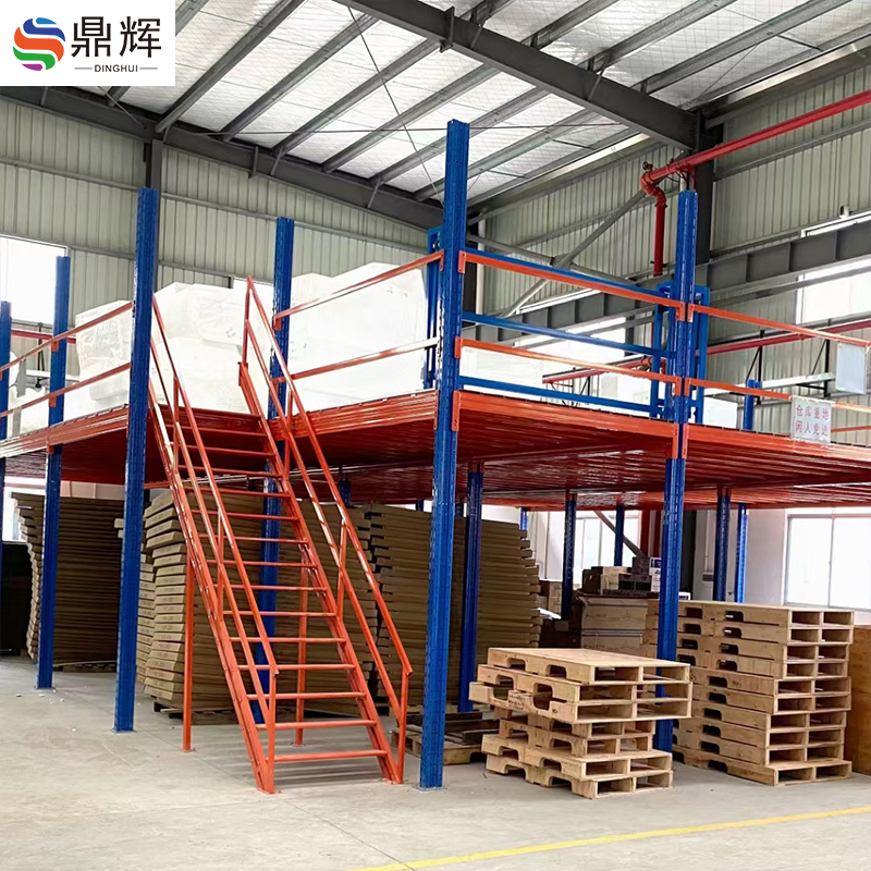 Customizable Size Heavy Duty Steel Attic Platform Mezzanine Floor Rack Efficient Industrial Warehouse Storage Solutions