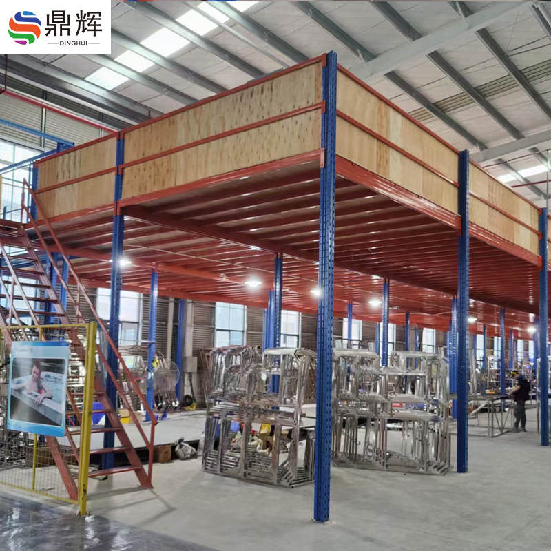 High Quality Cold-Rolled Steel Attic Mezzanine Platform for Warehouses Factories & Other Facilities Durable Storage Solution Raf