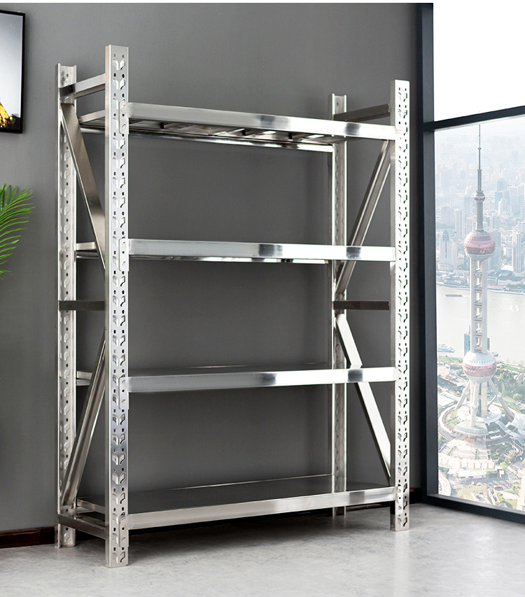 Stainless Steel Stacking Racks & Shelves for Warehouse Use