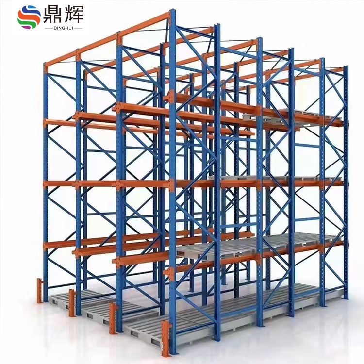 Customized Size 1500kg Load Capacity Pallet Racking China Drive Drive Stacking Racks & Shelves garage shelving