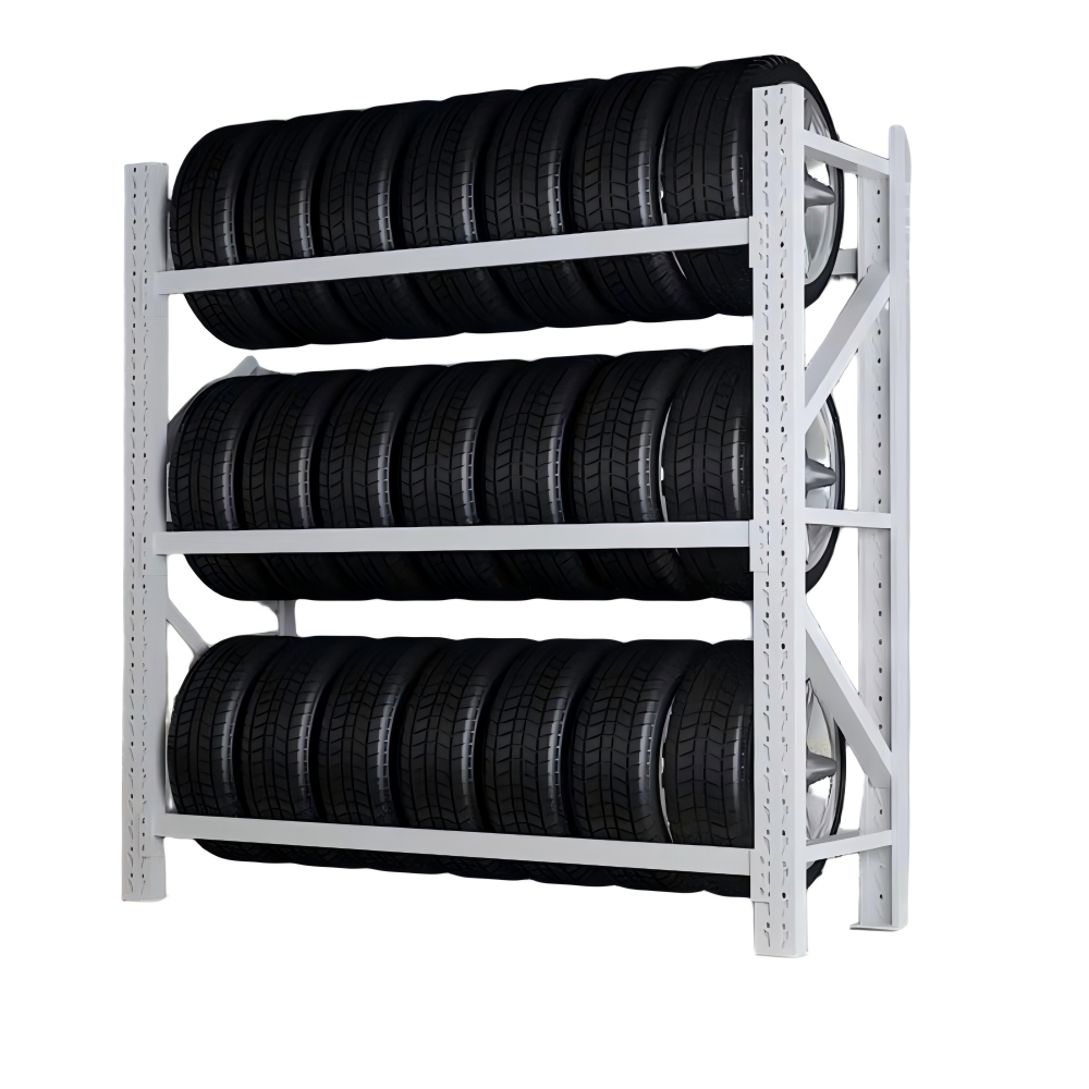 Industrial Metal Tire Shelf Pallet Racking Storage Rack for Warehouses Powder Coating Finish Raf