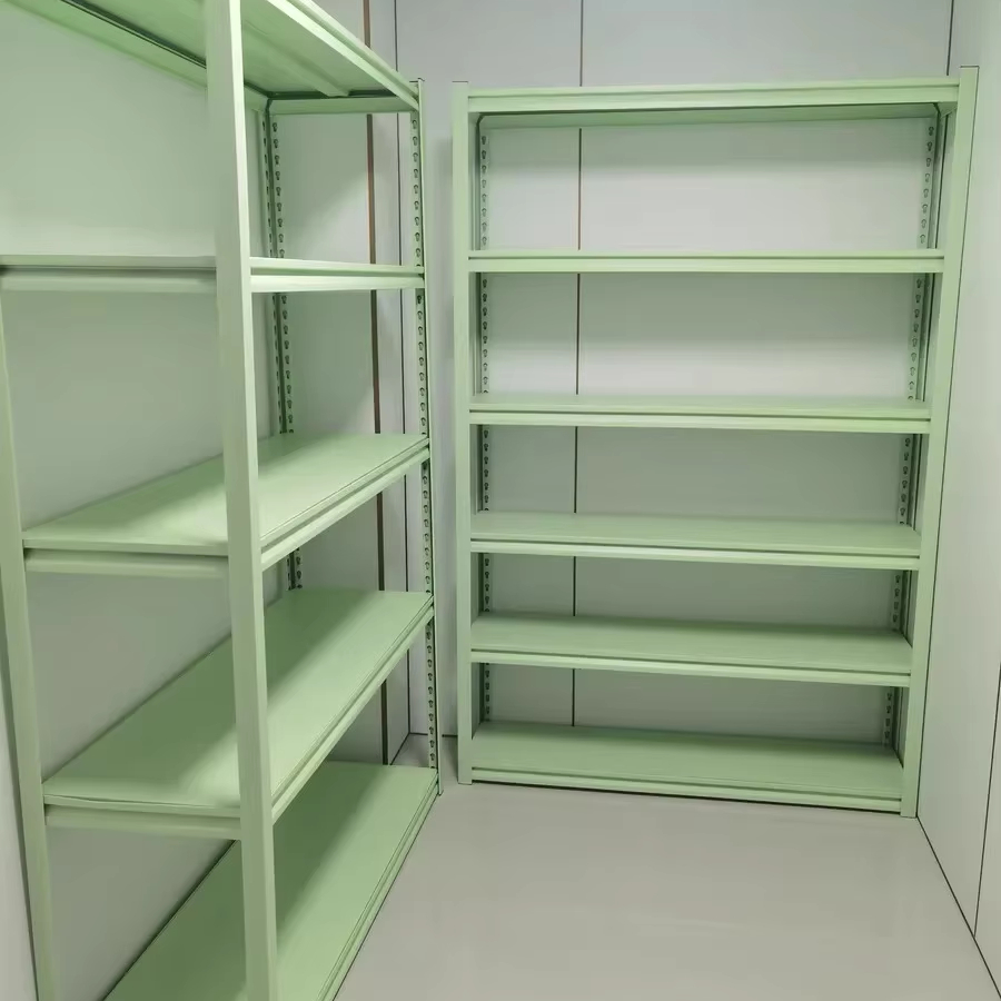 Corrosion Protected Cold Rolled Steel Durable Calabash Rack Boltless Warehouse Rack Anti-Rust Powder Coated Garage Storage Racks