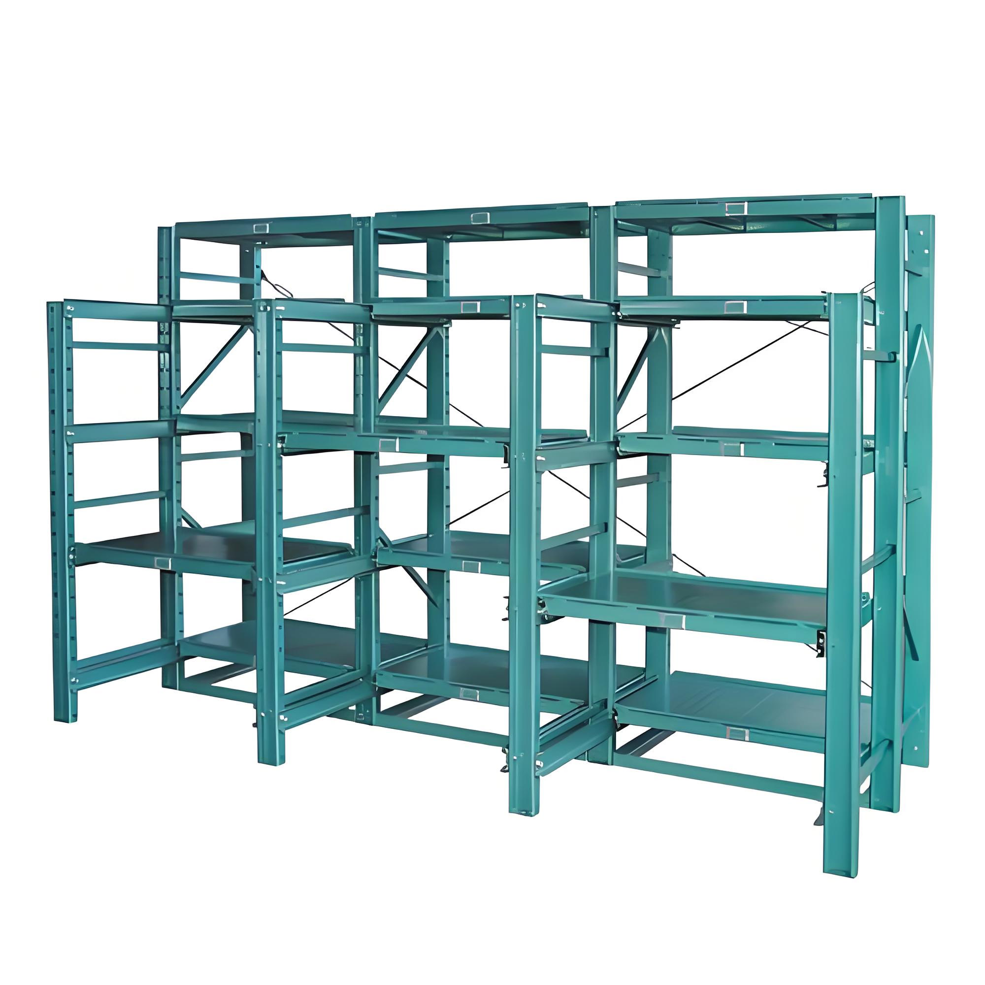 Cold Rolled Steel Multi-Level Anti-Rust Corrosion Protection Powder Coated Drawer-Type Warehouse Rack Shelves