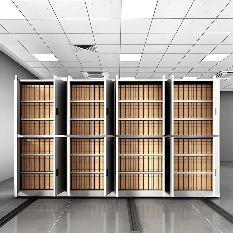 High-density Mobile Shelf Archive Filing Cabinet Dense Rack Mobile Compaction Machine Storage System Filing Compaction Machine