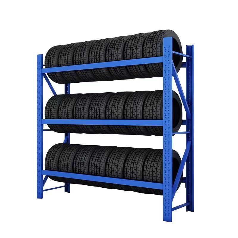 Nanjing Victory Steel Stack Tire Rack for Supermarket & Warehouse Use Corrosion Protection Durable Storage Racks garage shelving