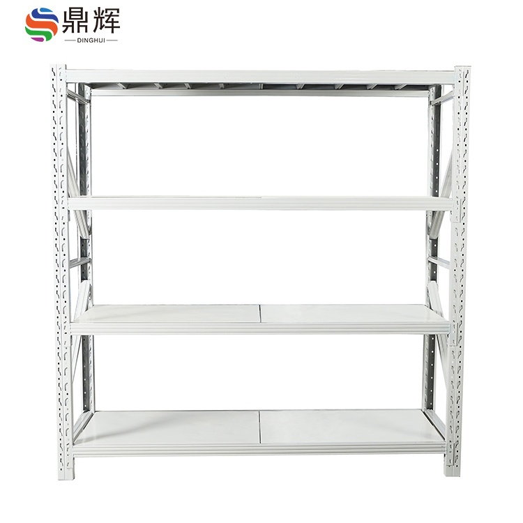 Steel Boltless Pallet Racking System with Display Rack for Warehouse & Garage Storage 4-Layer Corrosion Protection