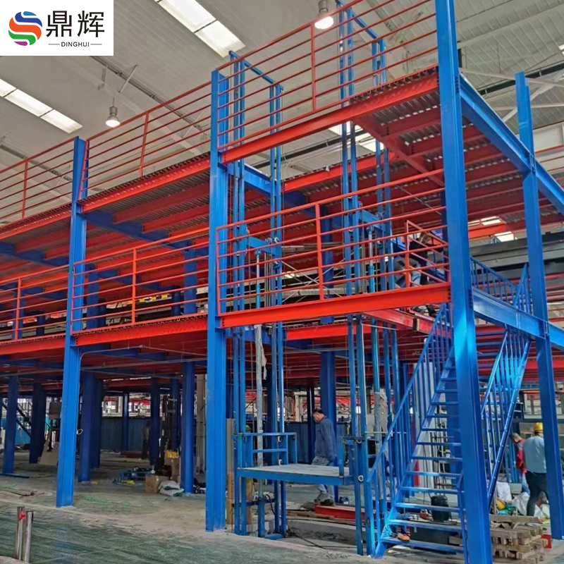 Steel Industry Mezzanine Frame Platform Warehouse Equipment Mezzanine Platform Steel Warehouse Shelf Mezzanine garage shelving