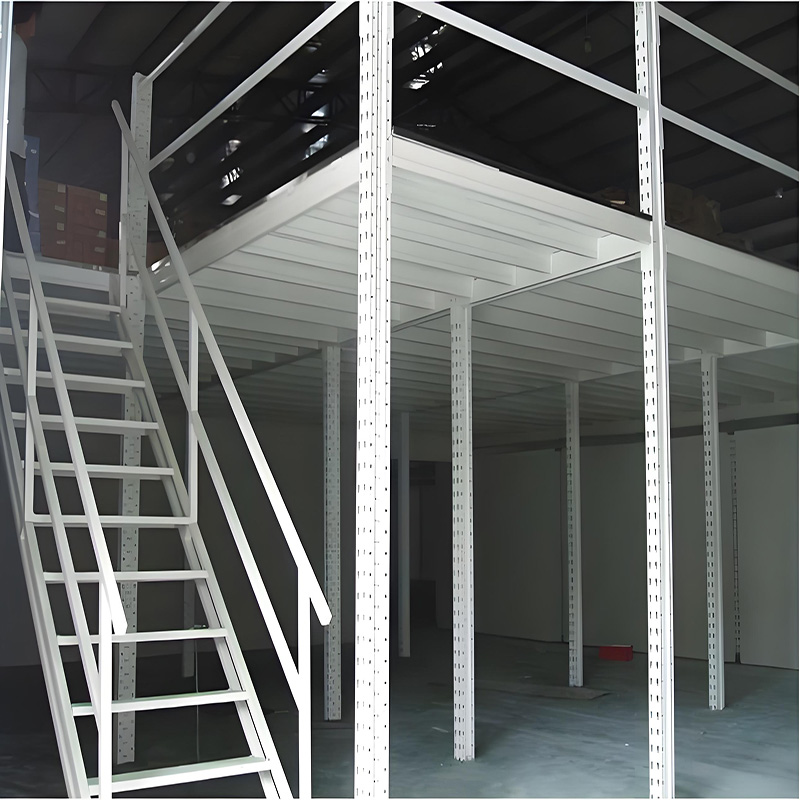 Cold Rolled Steel Corrosion Protection I-Beam Sandwich Platform Electrostatic Powder Coated Storage Rack I-beam Attic Rack