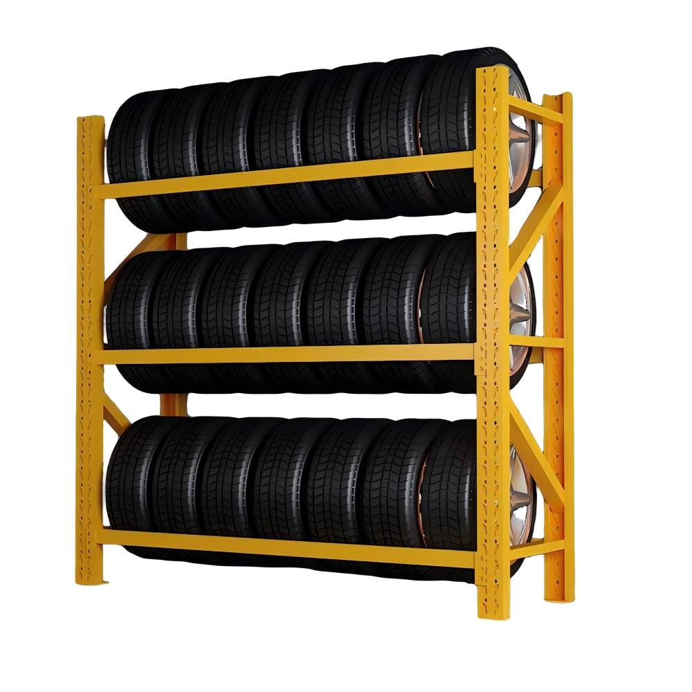 Industrial Metal Tire Shelf Pallet Racking Storage Rack for Warehouses Powder Coating Finish Raf
