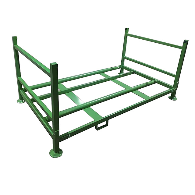 Heavy-Duty Corrosion Protected Foldable Metal Rack for Tire Storage-Supermarkets & Warehouses Garage Shelving