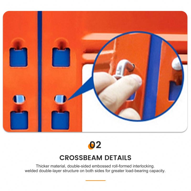 Heavy Duty Anti-Rust Warehouse Storage Pallet Racking System High Loading Capacity Industrial Steel Rack