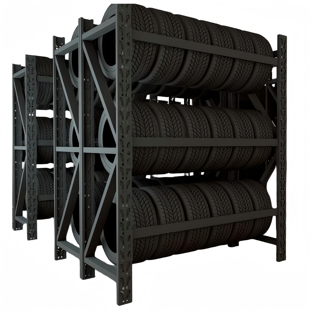 Industrial Metal Tire Shelf Pallet Racking Storage Rack for Warehouses Powder Coating Finish Raf