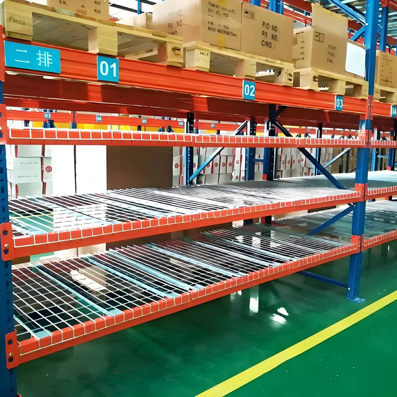 Heavy-Duty Adjustable Steel Pallet Racking Corrosion-Protected Bolt-Structured Storage Shelf Medium Heavy Duty Warehouse