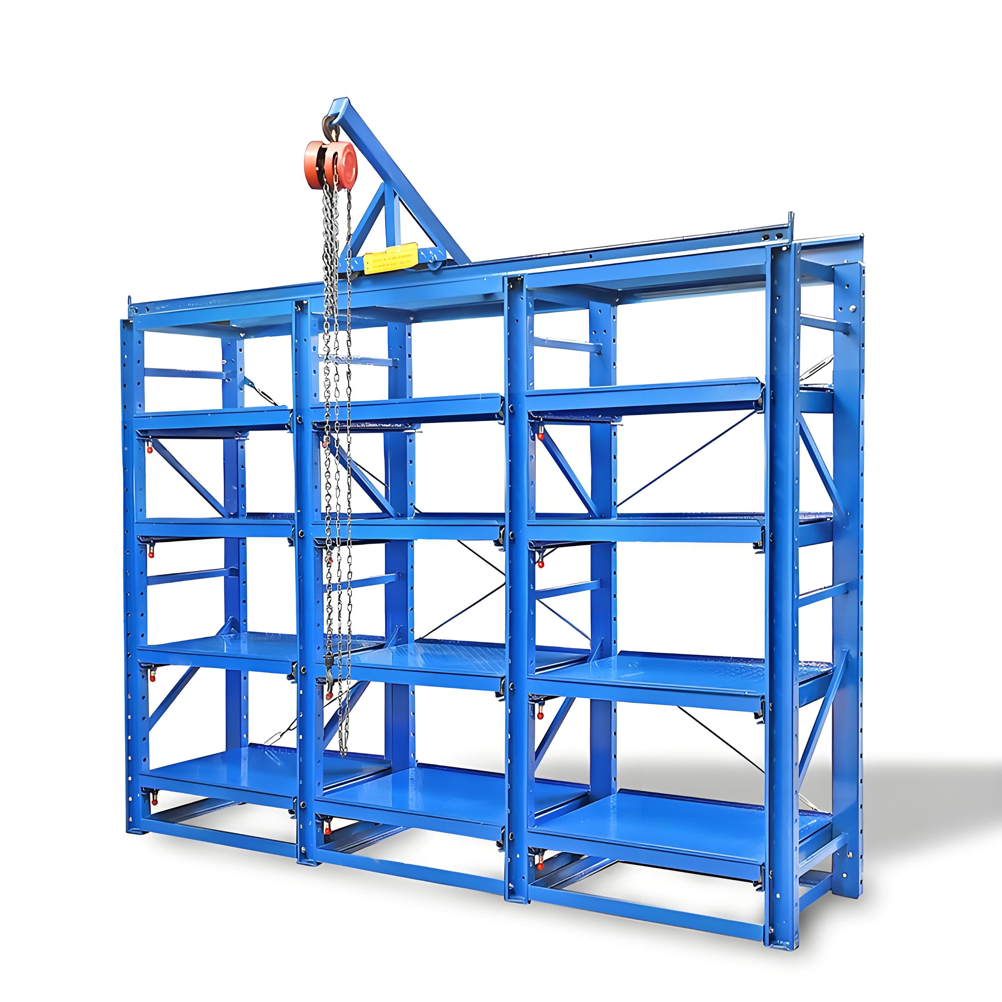 Cold Rolled Steel Multi-Level Anti-Rust Corrosion Protection Powder Coated Drawer-Type Warehouse Rack Shelves