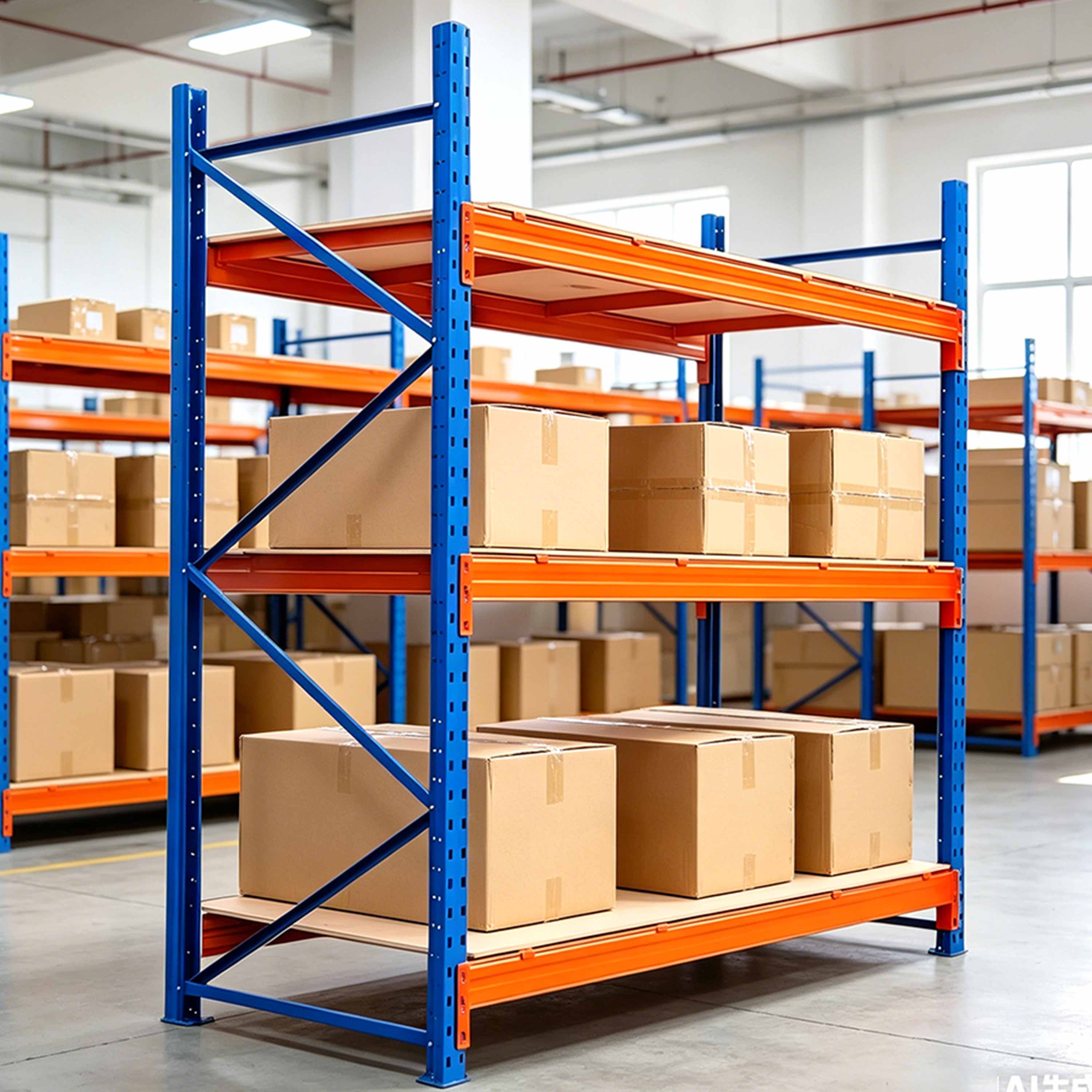 Versatile Adjustable Heavy Duty Cold Rolled Steel Steel Shelving Rack with Corrosion Protection for Workshop and Garage Storage