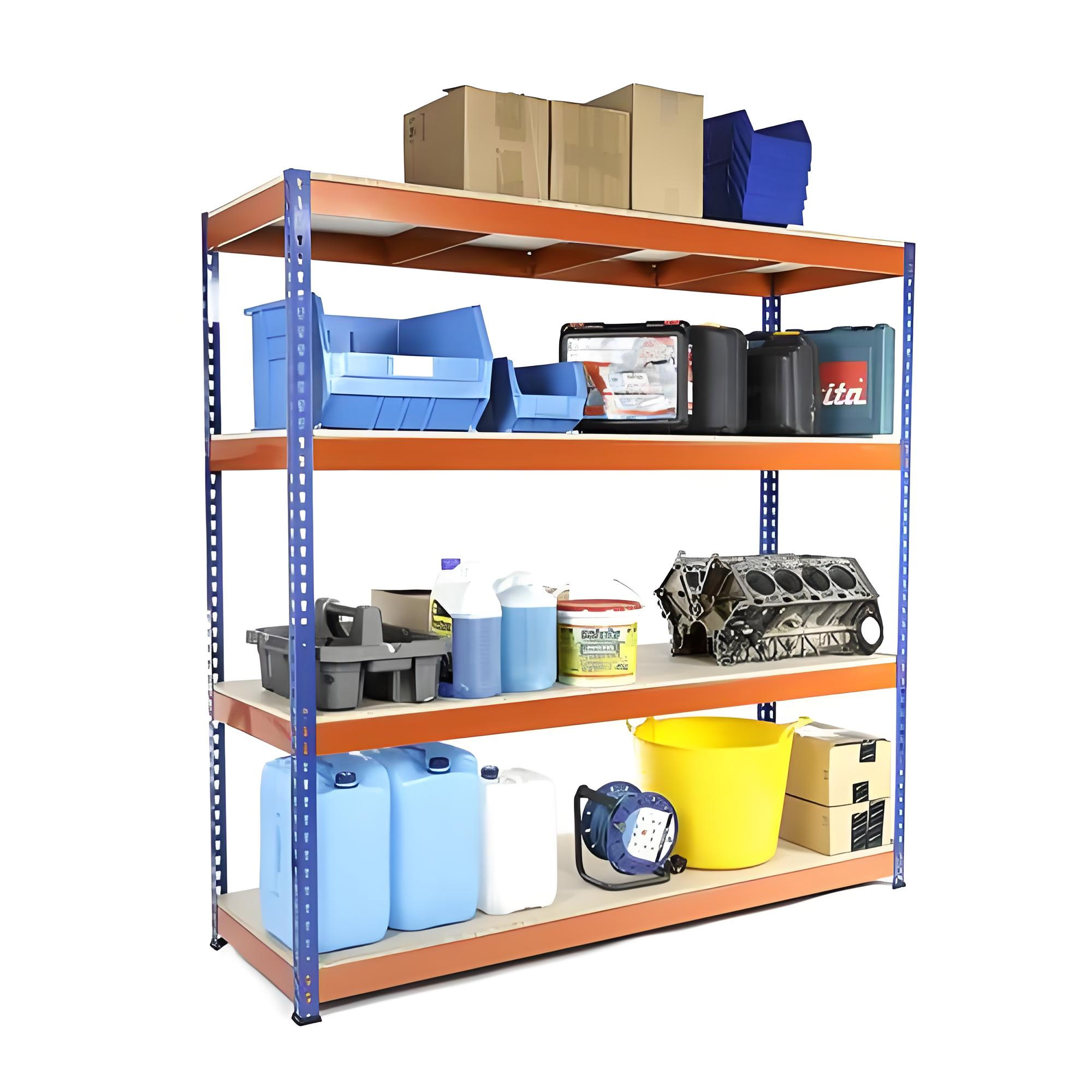 Corrosion Protection Steel Calabash Rack Powder Coated Tire Storage Rack for Workshop Use