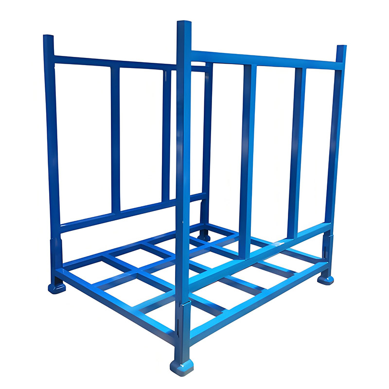 Heavy-Duty Adjustable Steel Pallet Storage and Stacking Racks Detachable for Warehouse Factories Corrosion Protection Feature