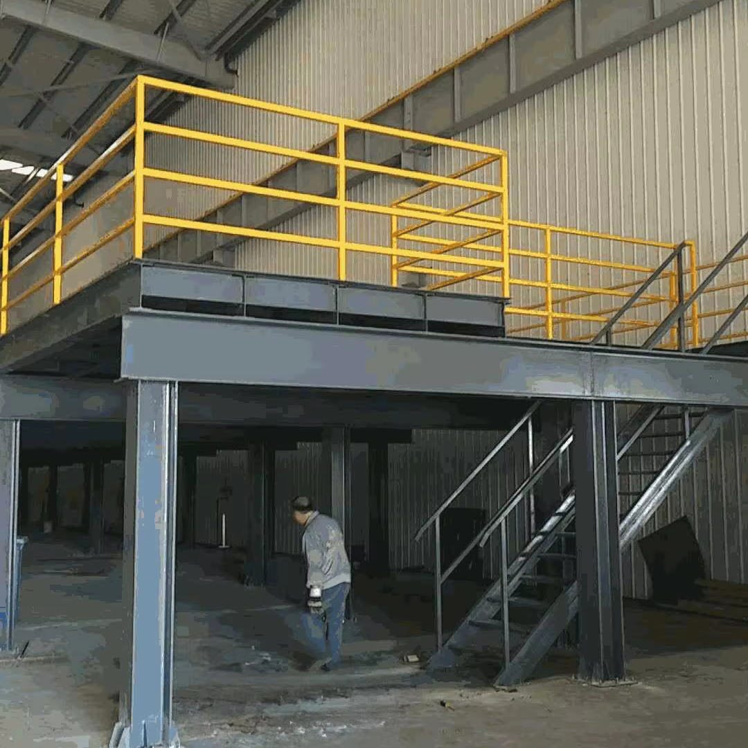 Customizable Multi-Level Powder Coated Steel Mezzanine Platform High Space 5000KG Boltless Light Duty Rack Corrosion Protection