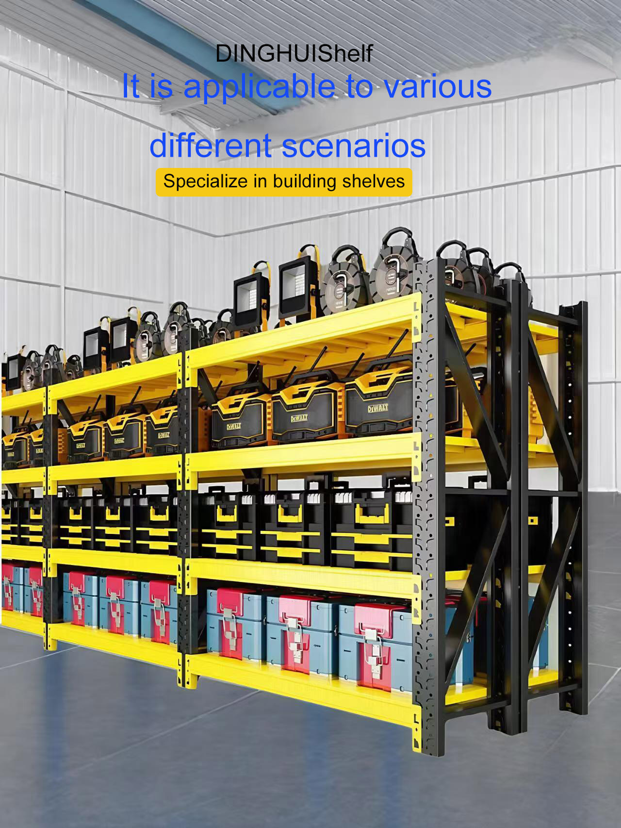 Rack Upright Column Structure