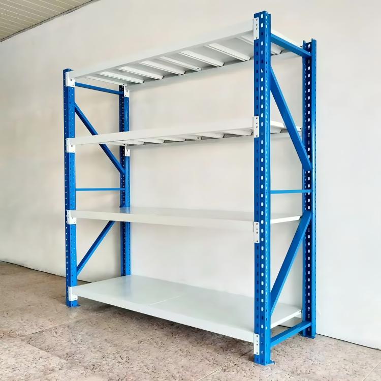 Customized racking colors and paint finishes