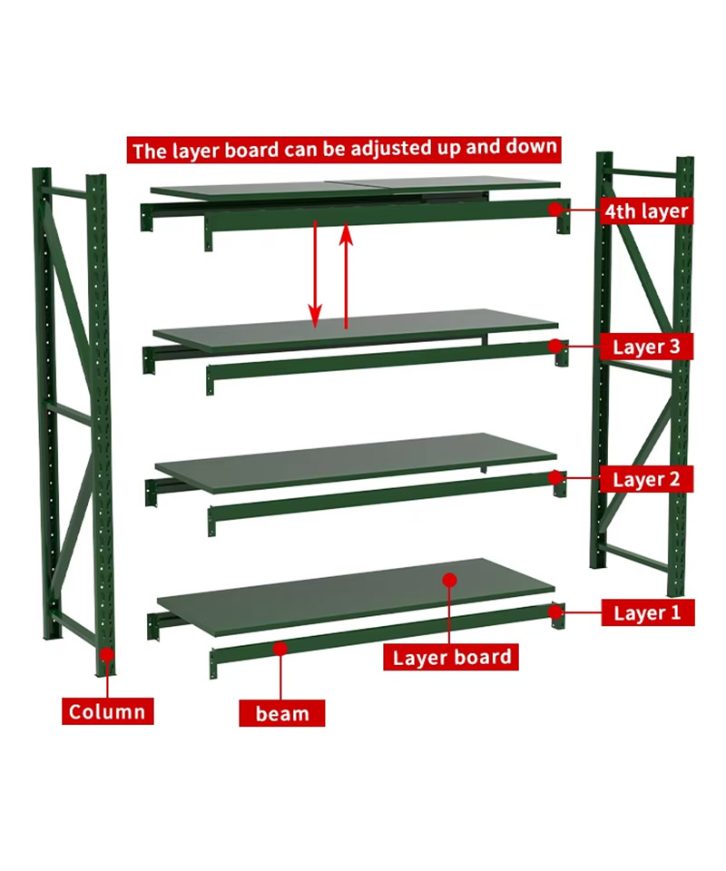 Shelf structure detail 2
