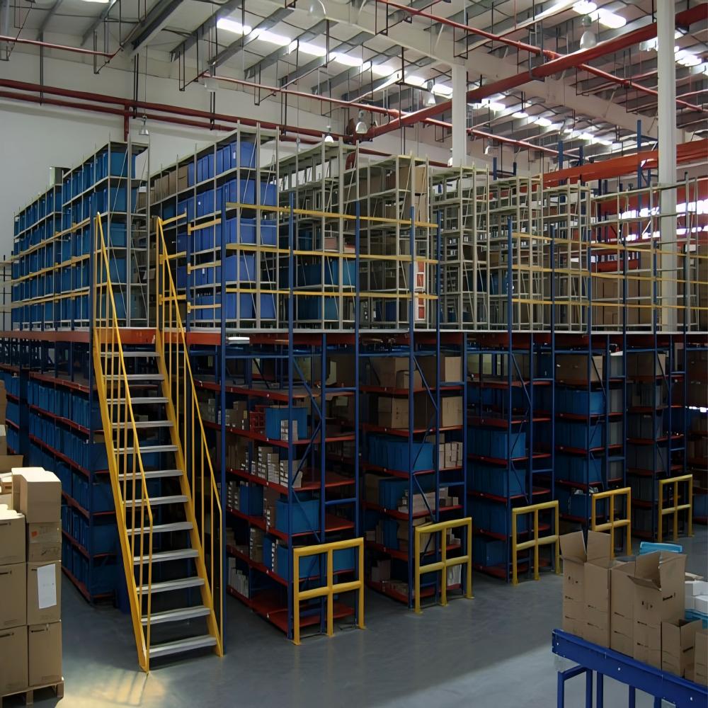 Durable Cold Rolled Steel Boltless Easy Install Environmentally Friendly Warehouse Plant Inventory Shelves Stacking Racks