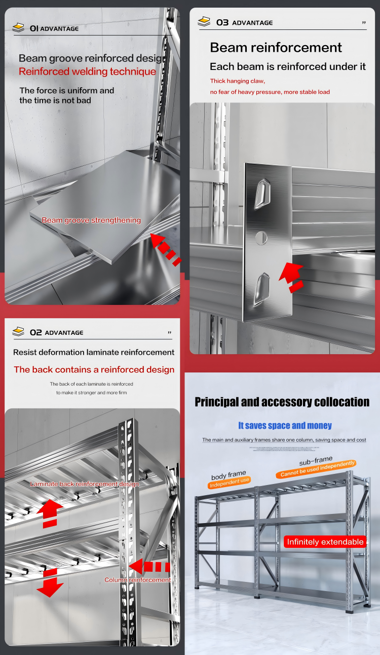 Shelving Dimension Layout