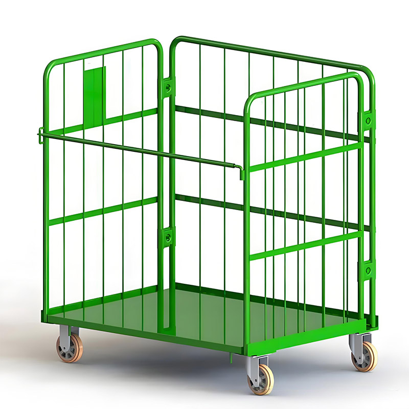 Midwell 500kgs Heavy Duty Large Rolling Containers for Warehouse Storage PU Casters with Large Capacity ODM & OEM Supplier