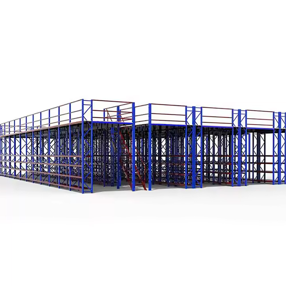 Heavy-duty Attic Platform Storage Attic Shelving Pallet Mezzanine Floor Shelving Warehouse Shelving System