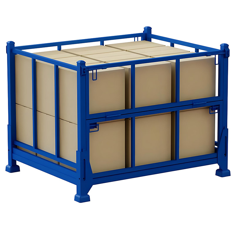 Heavy-Duty Adjustable Steel Pallet Storage and Stacking Racks Detachable for Warehouse Factories Corrosion Protection Feature