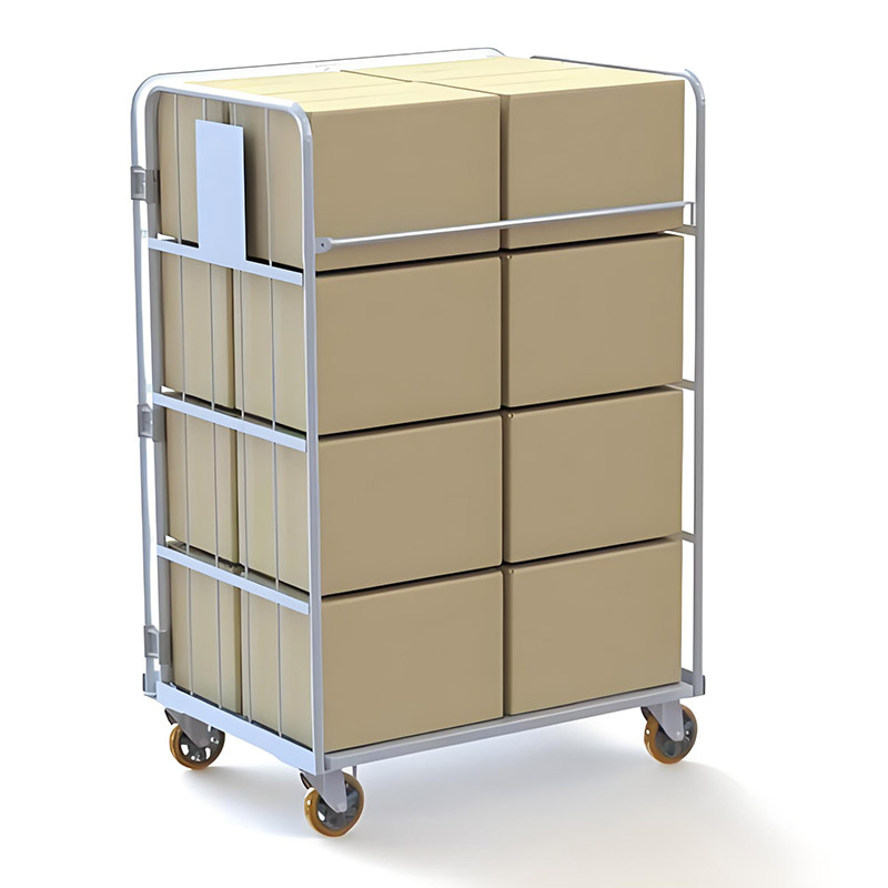 Midwell 500kgs Heavy Duty Large Rolling Containers for Warehouse Storage PU Casters with Large Capacity ODM & OEM Supplier