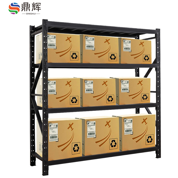 4-Shelf Light Duty Boltless Rivet Shelving Metal Shelf Storage Racks for Garage and Supermarket Shelves